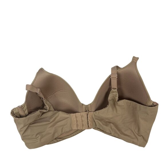 Warners All You Need Lightly Lined Underwire Bra XL Adjustable Straps Nude Color - Picture 2 of 5